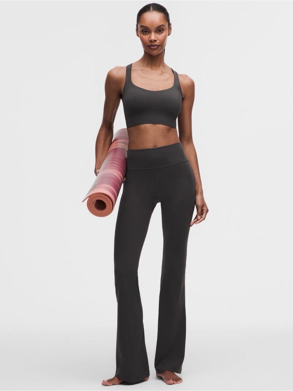 Lululemon Groove Nulu High-Rise Flare Pant - Graphite Grey